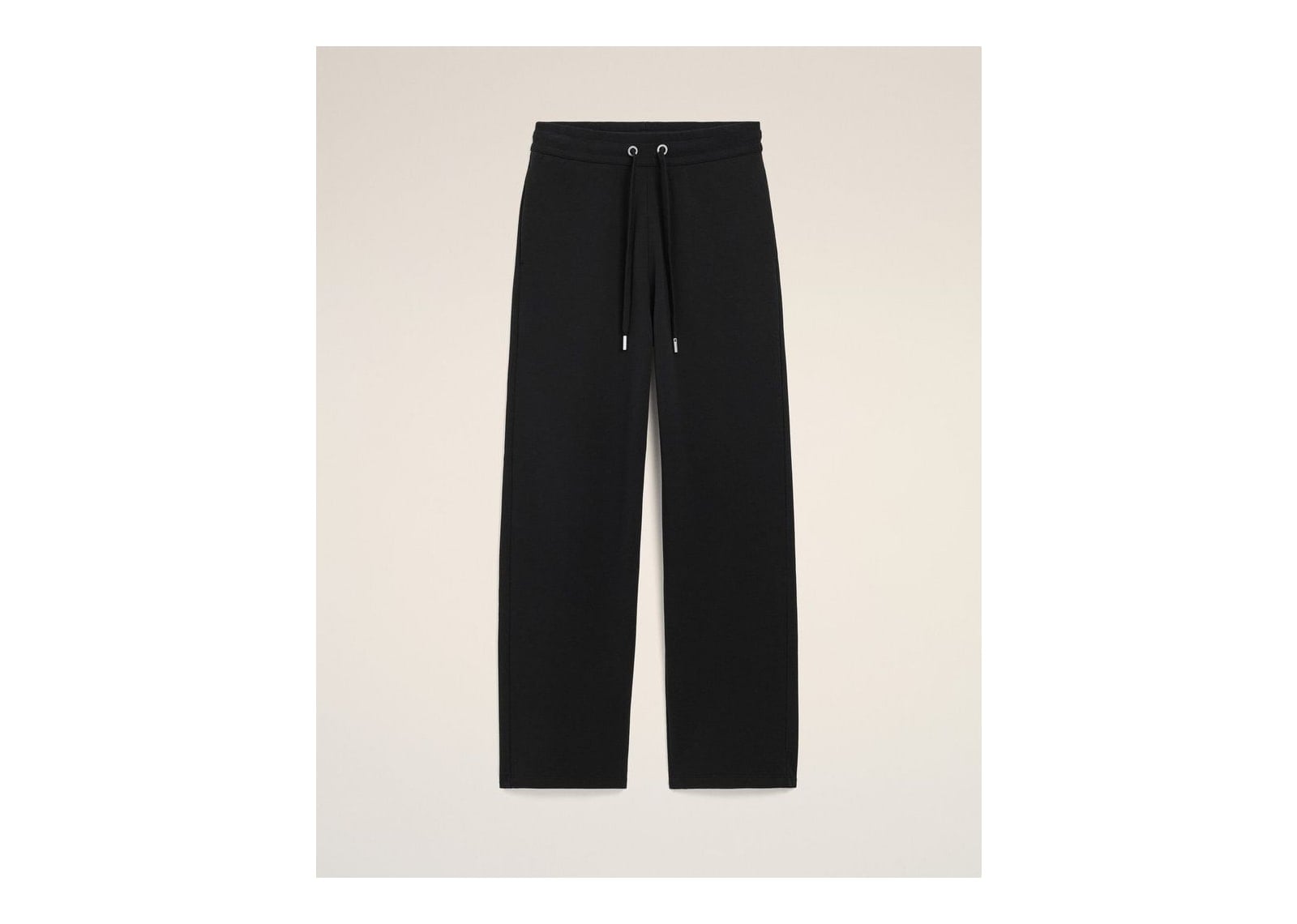 Ami Paris Ami De Coeur Cotton Track Pants Black/White Cream - görsel 7