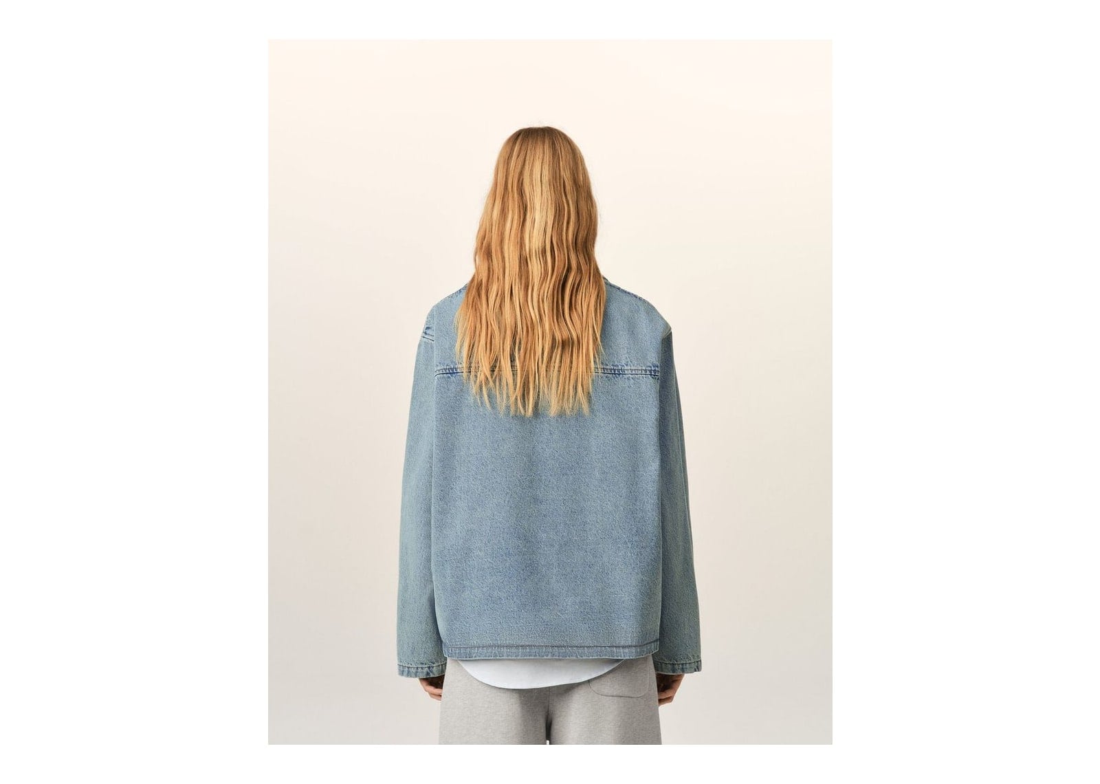 Ami Paris Ami De Coeur Cotton Vareuse Used Blue - görsel 11