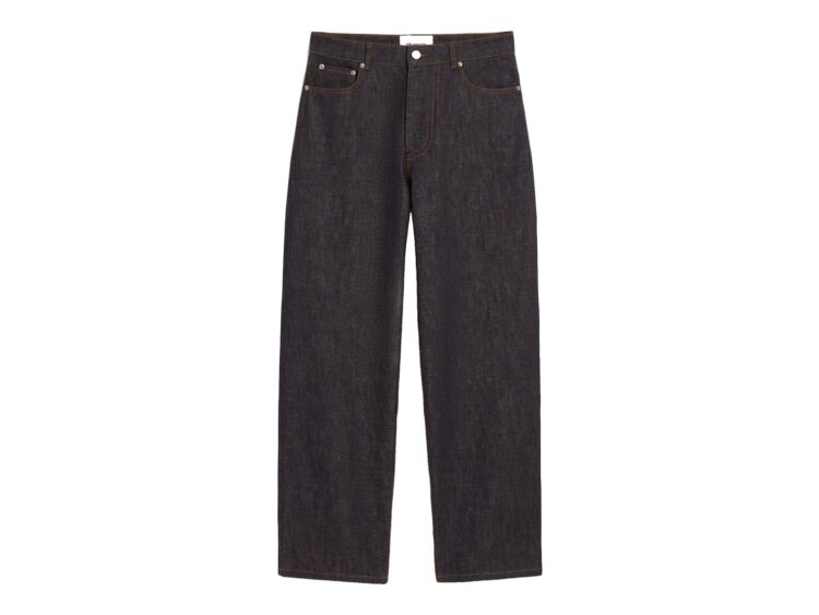Ami Paris Baggy-Fit Cotton Jeans L32 Indigo