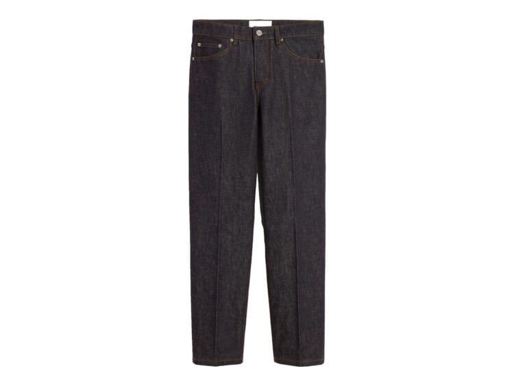 Ami Paris Parisian-Fit Cotton Jeans Indigo