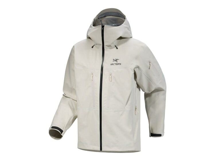 Arc’teryx Alpha SV Jacket Sea Salt/Black