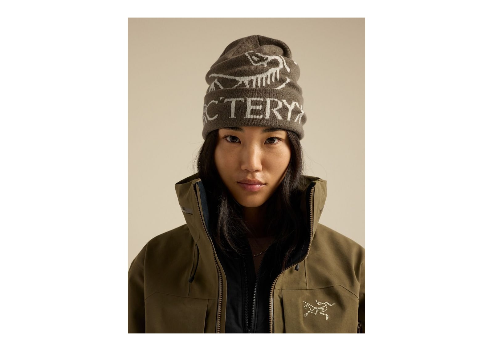 Arc’teryx Bird Word Toque Mongoose/Sea Salt - görsel 2