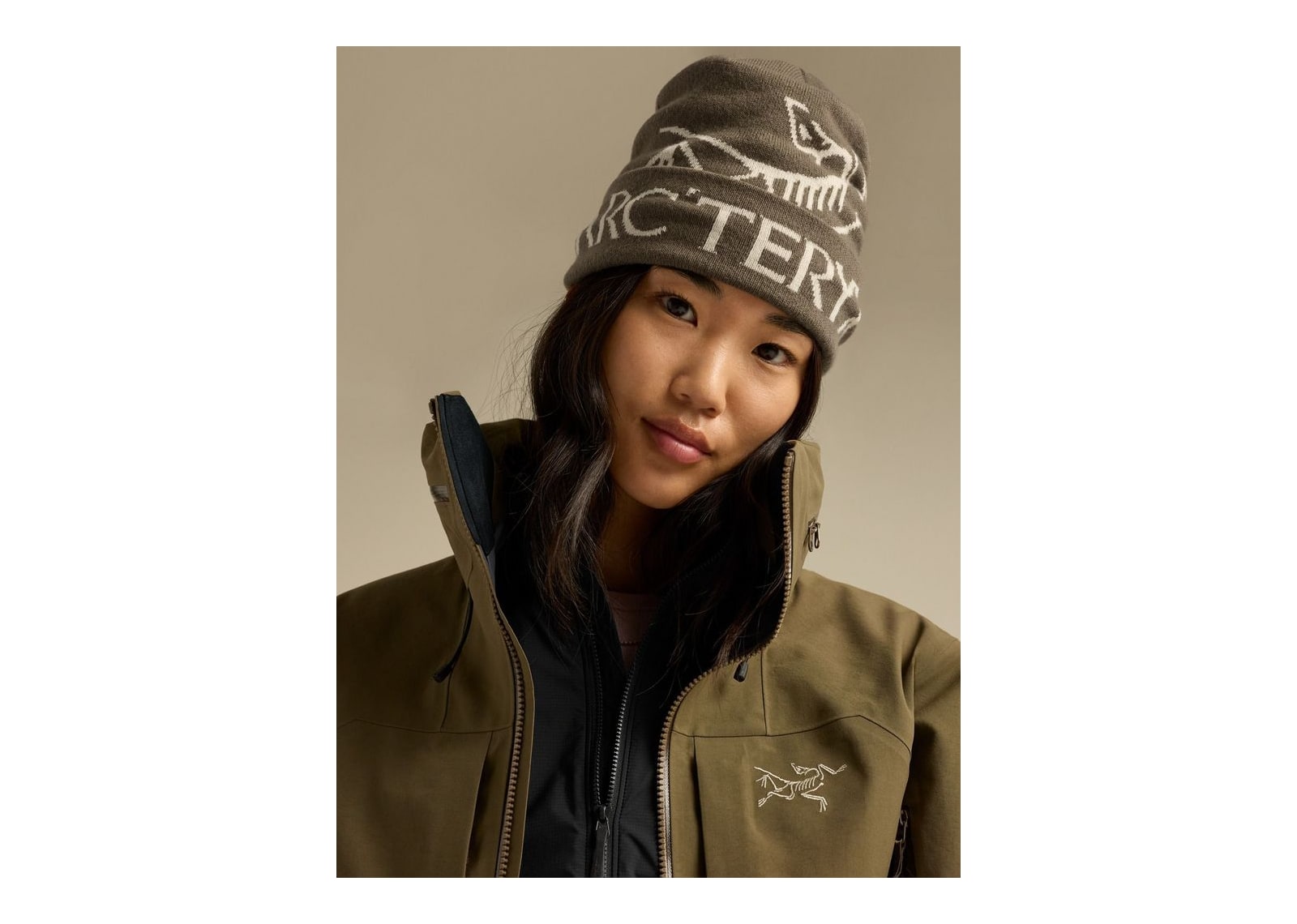 Arc’teryx Bird Word Toque Mongoose/Sea Salt - görsel 3