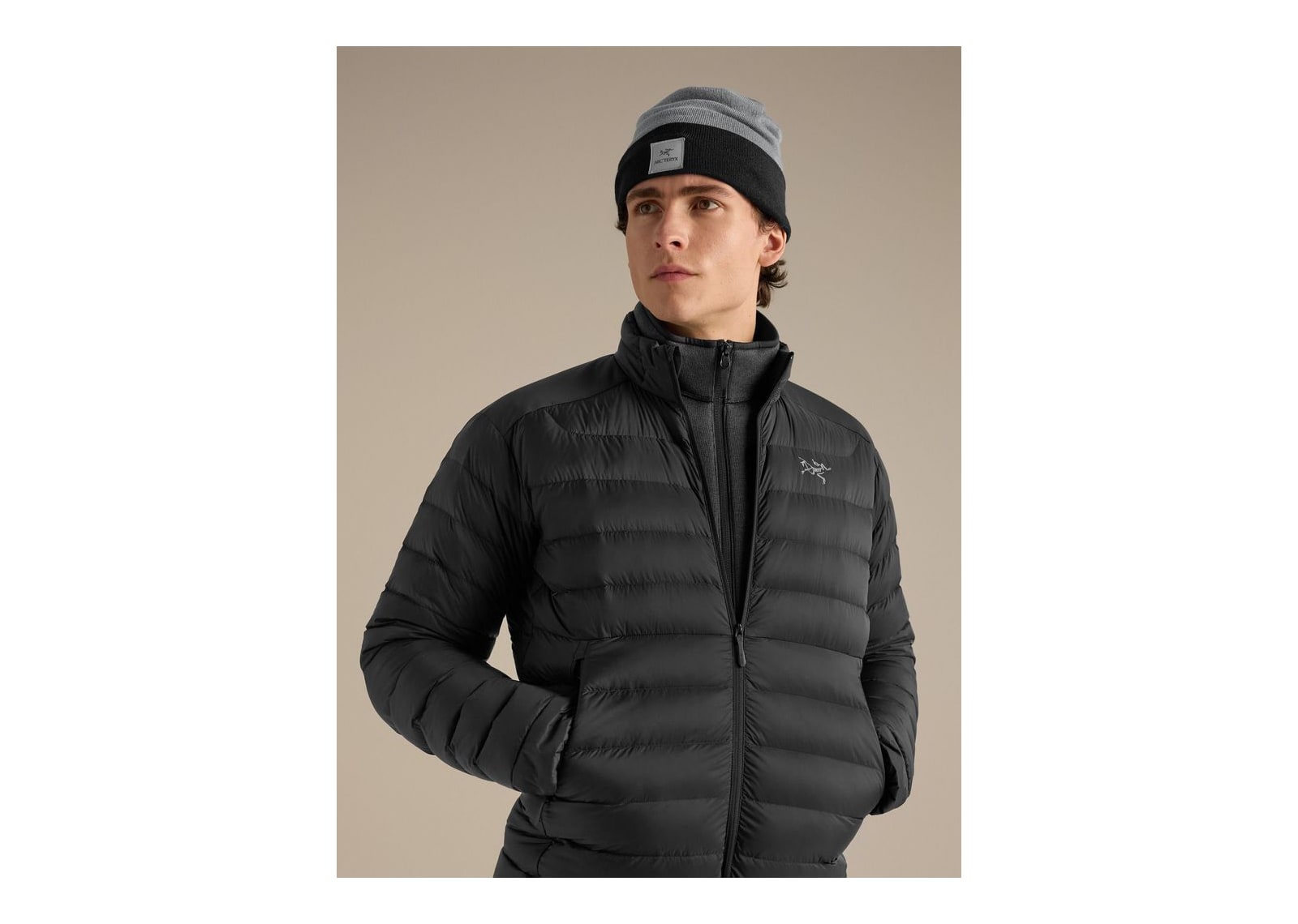 Arc’teryx Colour Block Toque Void/Black - görsel 3