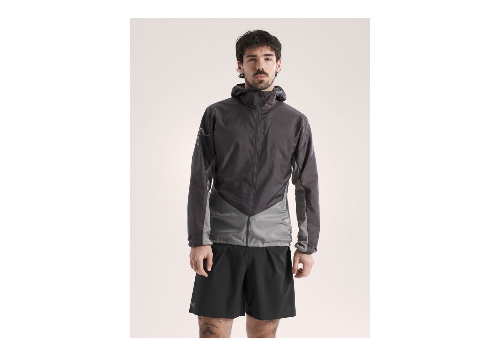 Arc’teryx Norvan Windshell Hoody Cloud/Void - görsel 2
