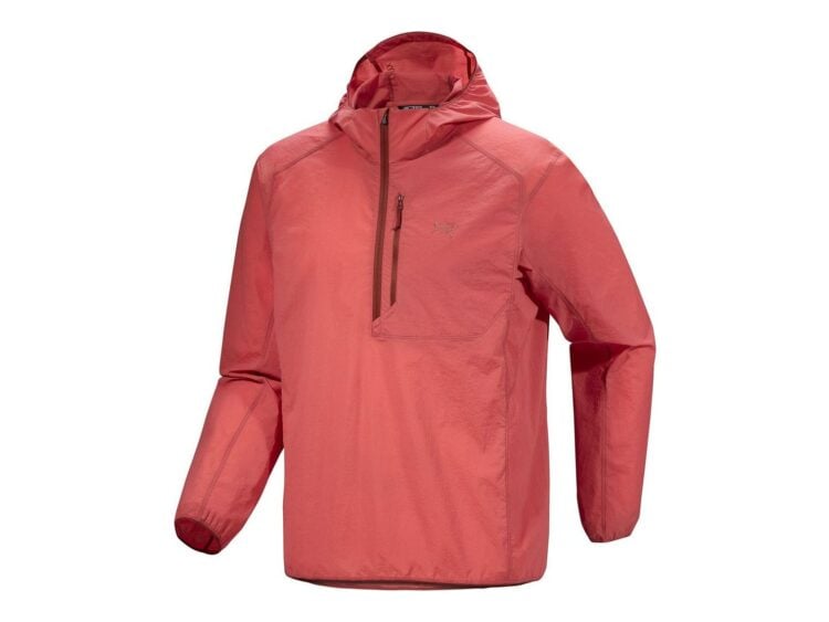 Arc’teryx Ossa 1/2 Zip Hoody Stone Red
