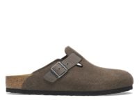 Birkenstock Boston Mixed Leather Concrete Gray