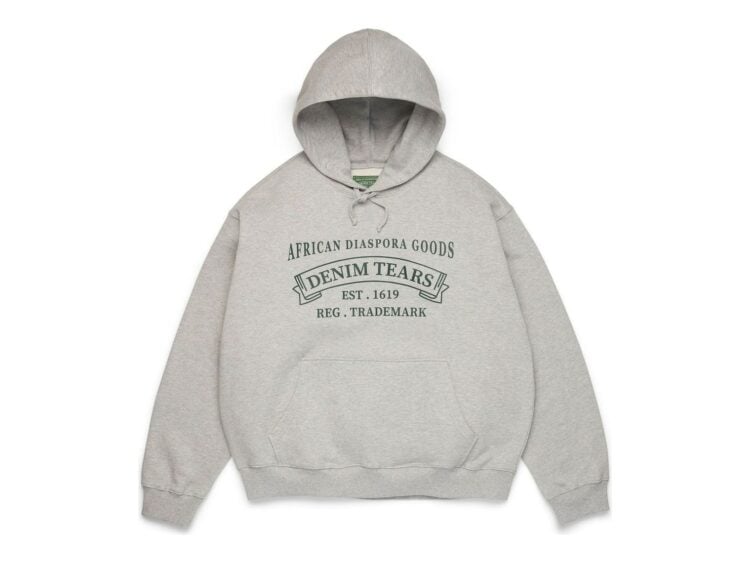 Denim Tears ADG Hoodie Grey