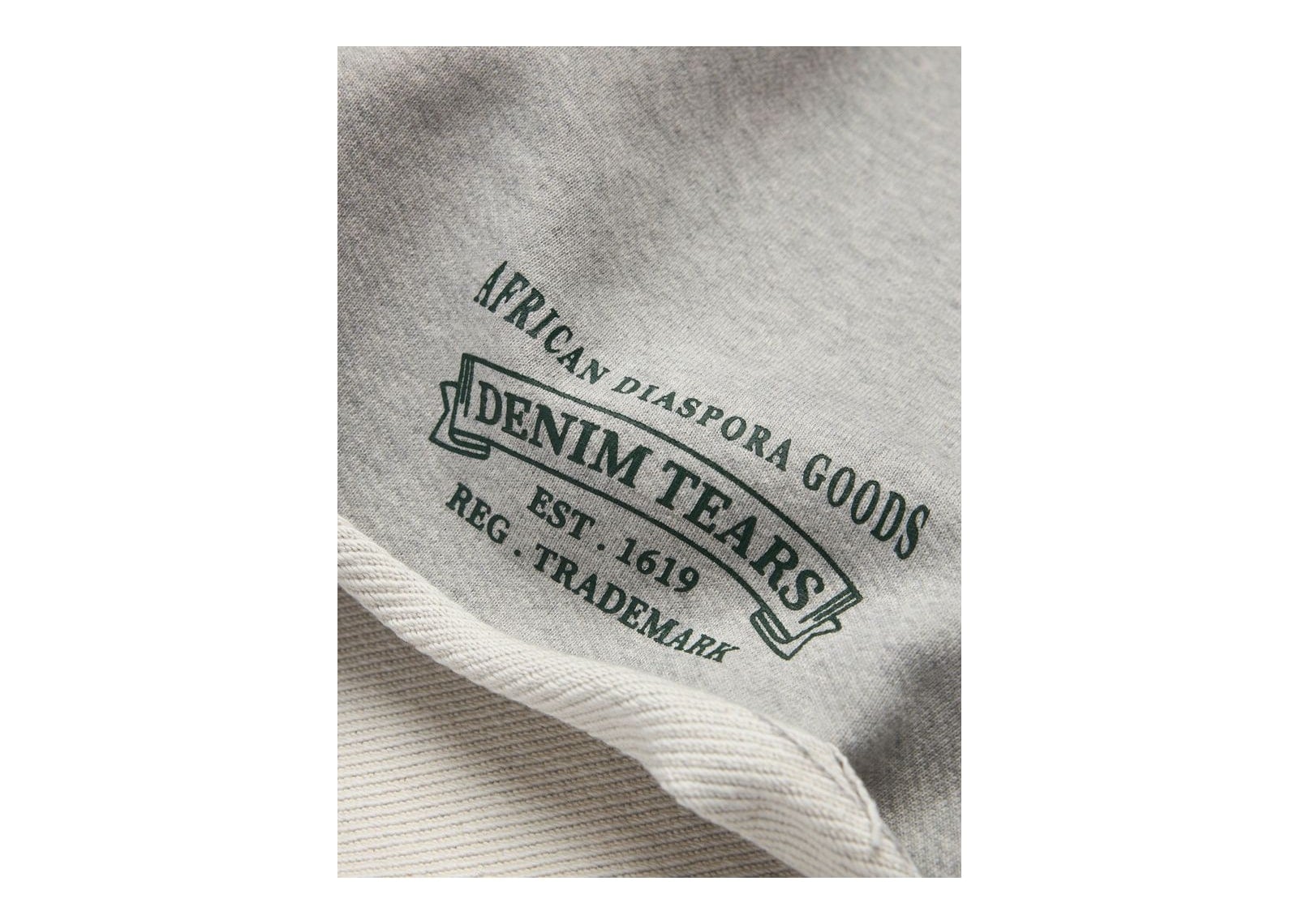 Denim Tears ADG Sweatshorts Grey - görsel 3