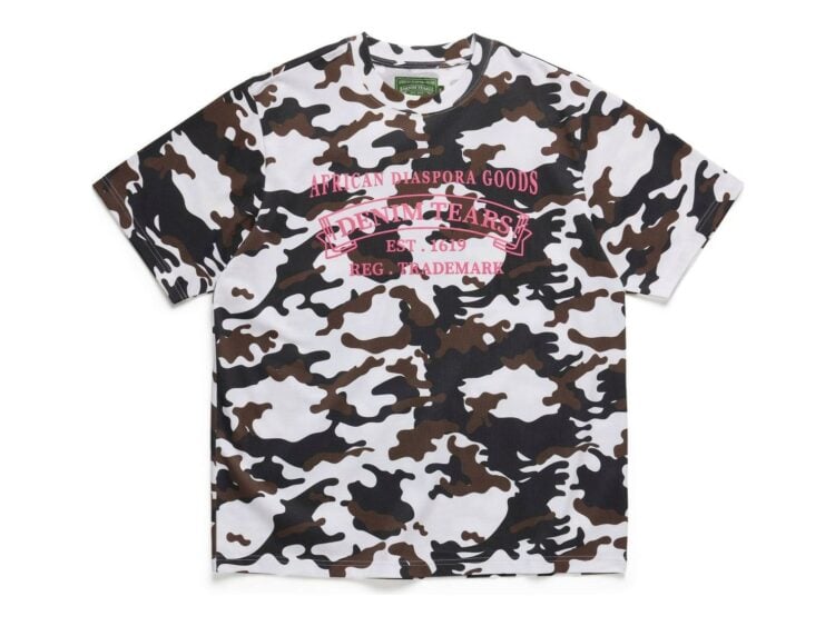 Denim Tears ADG Tee Snow Camo