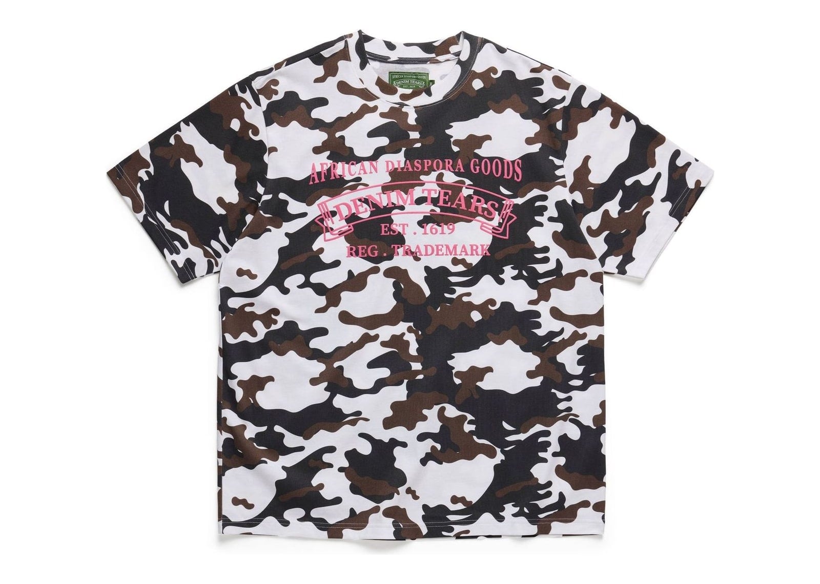 Denim Tears ADG Tee Snow Camo