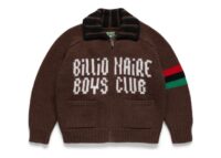 Denim Tears Billionaire Boys Club André Leon Talley Knit Zip Sweater Brown