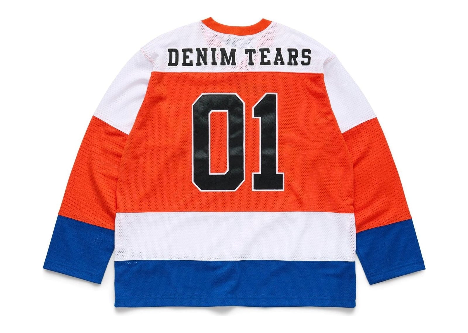 Denim Tears Burning Flag Hockey Jersey Multi - görsel 6
