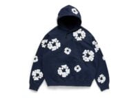 Denim Tears Cotton Wreath Hoodie Navy