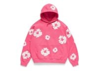 Denim Tears Cotton Wreath Hoodie Pink
