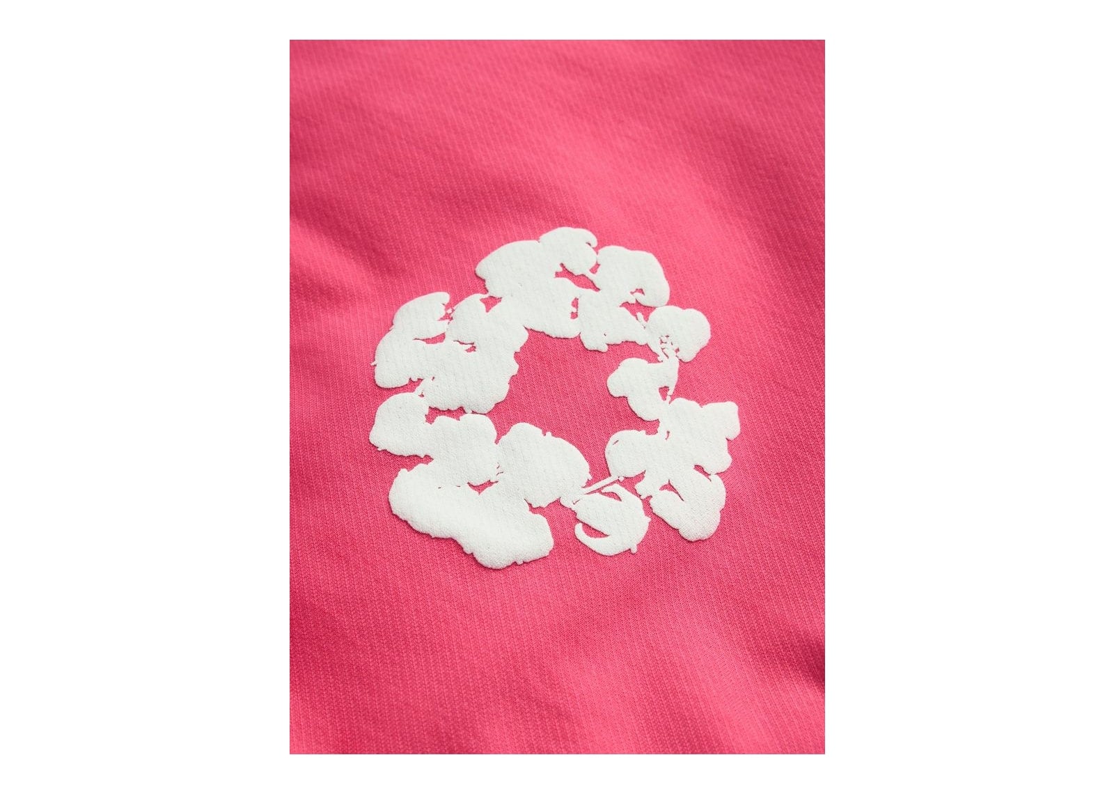Denim Tears Cotton Wreath Hoodie Pink - görsel 3