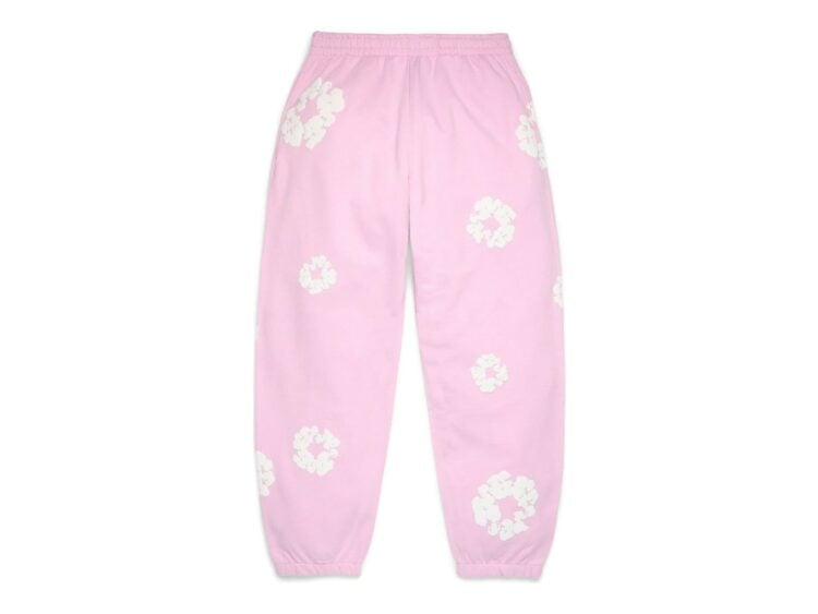 Denim Tears Cotton Wreath Sweatpants Powder Pink