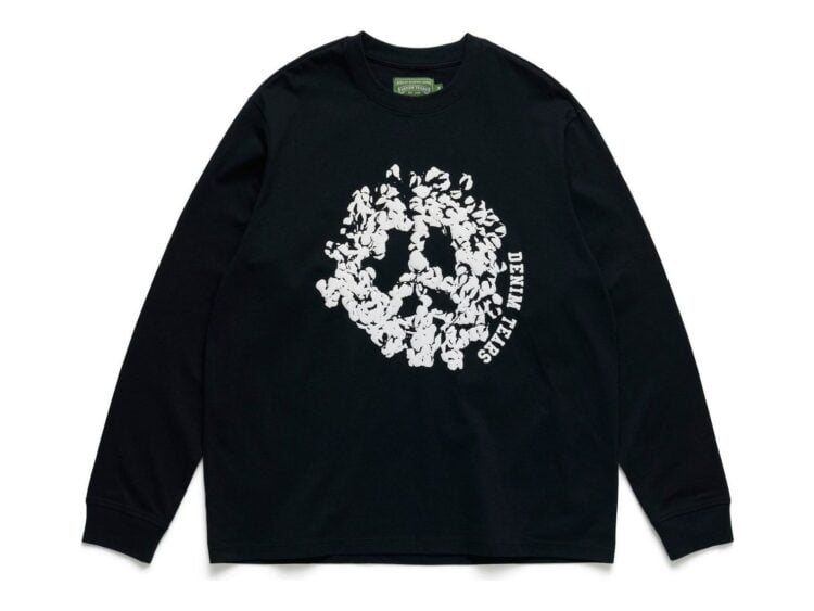 Denim Tears Denim U Long Sleeve Tee Black
