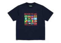 Denim Tears Diaspora Flags Tee Navy