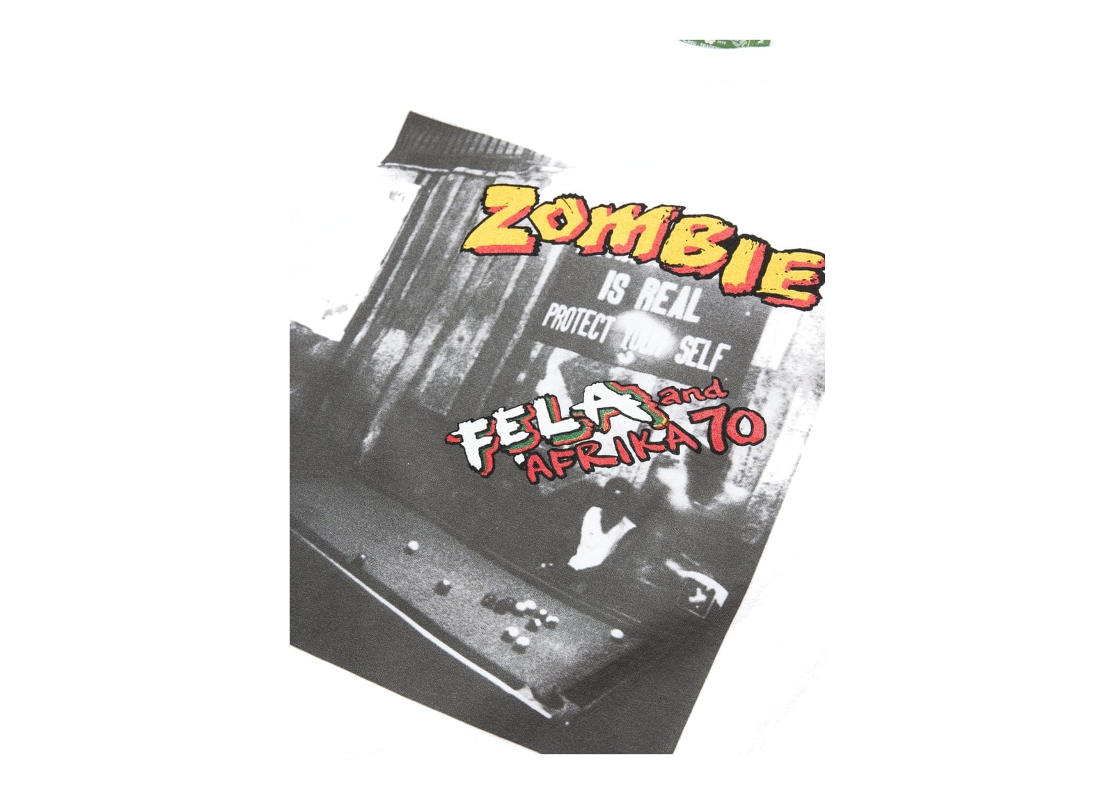 Denim Tears Fela Kuti ‘Zombie’ Tee White - görsel 3