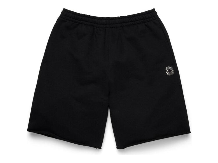 Denim Tears Gel Wreath Sweatshort Black
