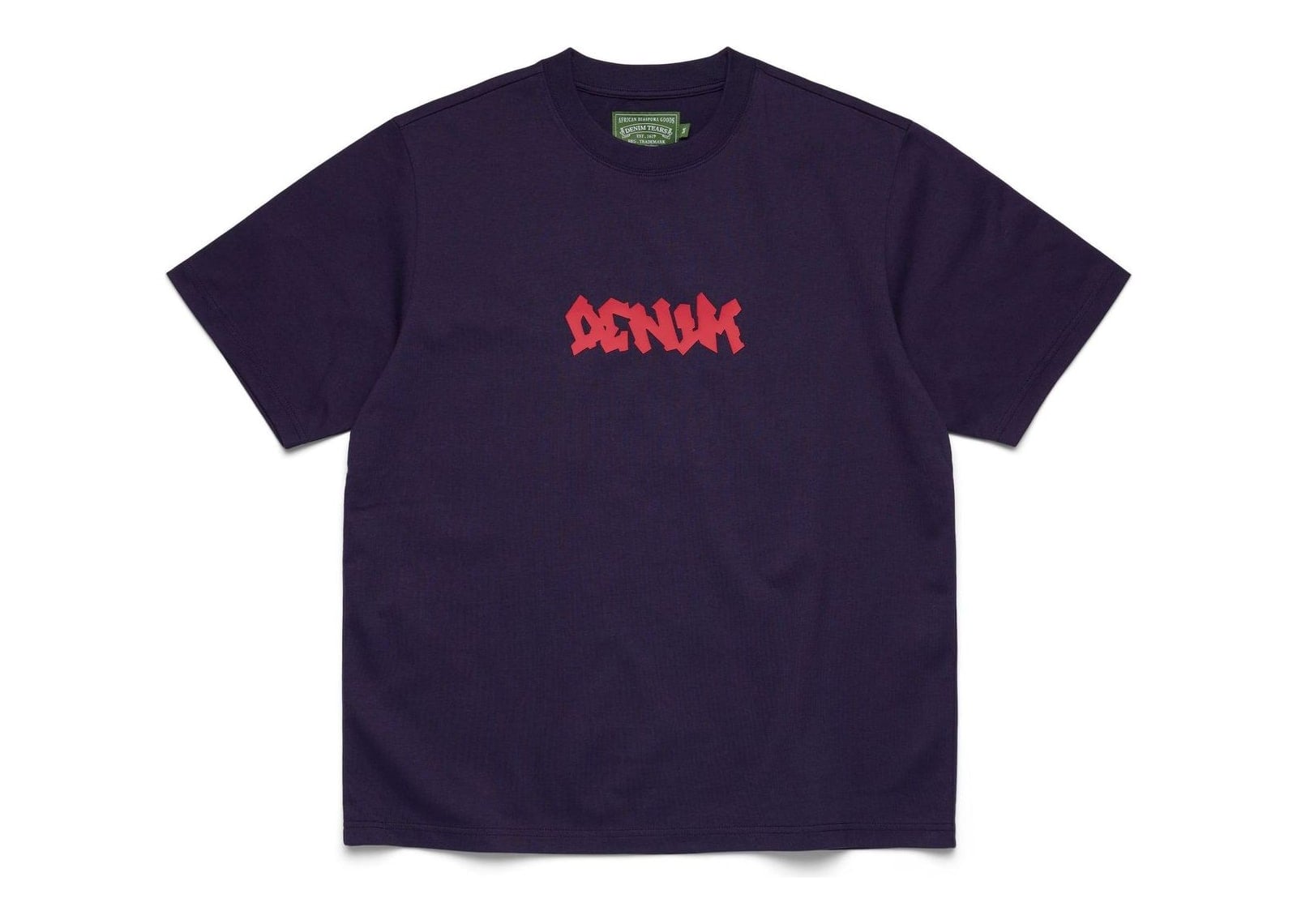 Denim Tears Handstyle Tee Purple