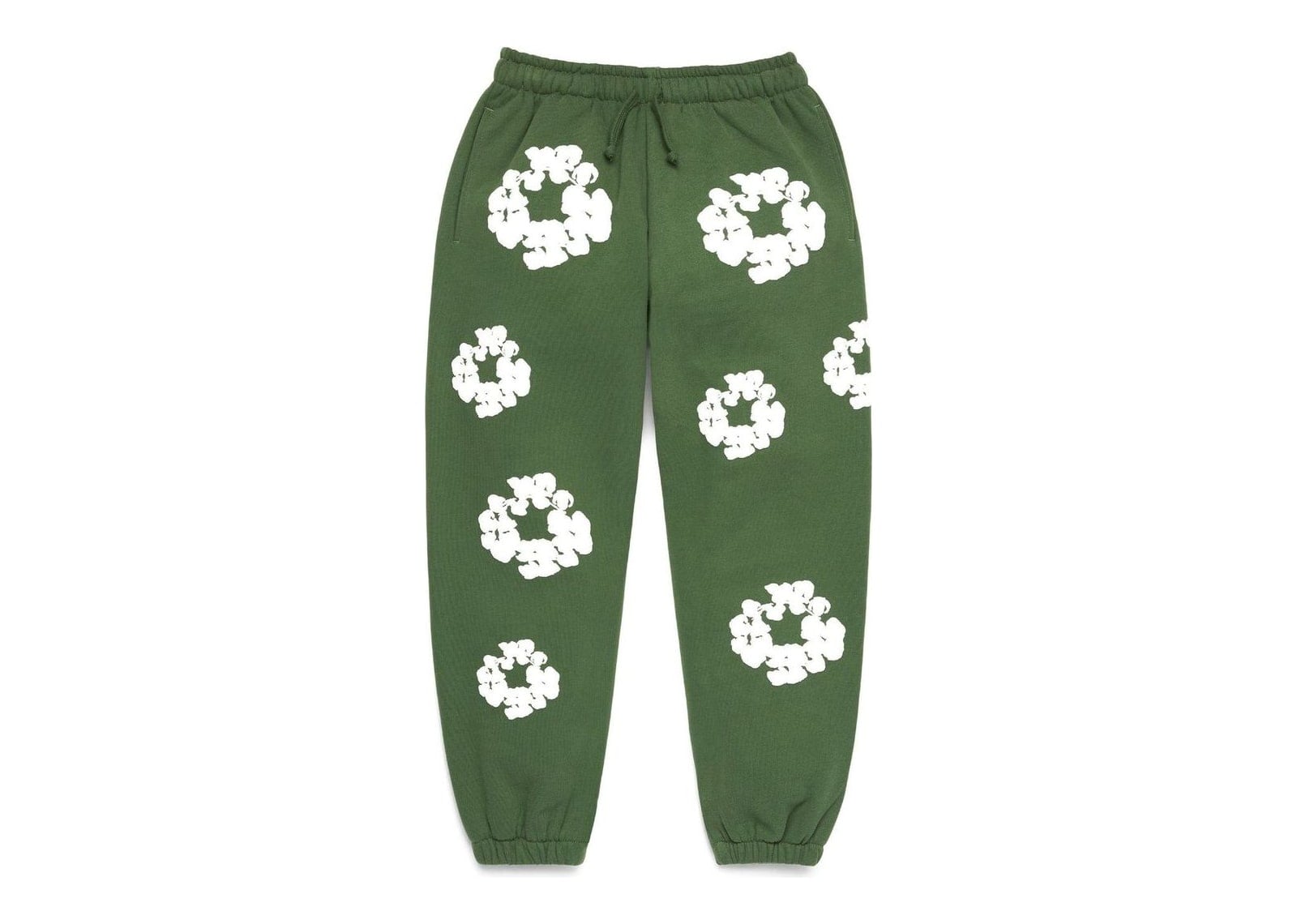 Denim Tears Kids Cotton Wreath Sweatpants Green