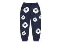 Denim Tears Kids Cotton Wreath Sweatpants Navy