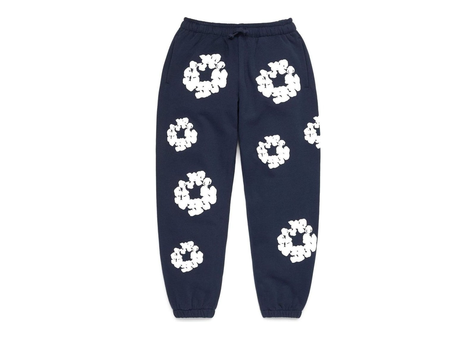 Denim Tears Kids Cotton Wreath Sweatpants Navy