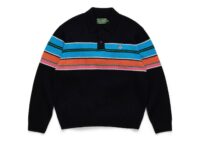 Denim Tears Knit Striped Polo Sweater Multi