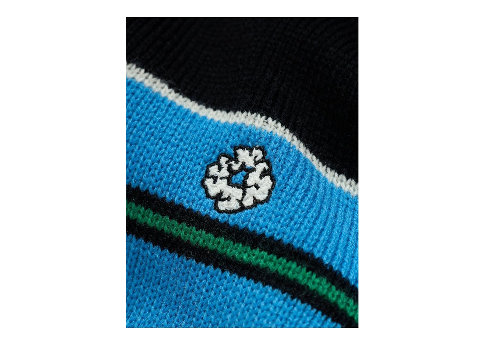 Denim Tears Knit Striped Polo Sweater Multi - görsel 5