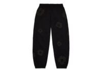 Denim Tears Mono Cotton Wreath Sweatpants Black