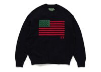 Denim Tears Pan-African American Sweater Black