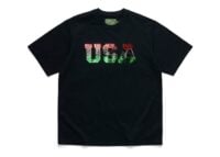 Denim Tears Pan-African Sequin USA Tee Black