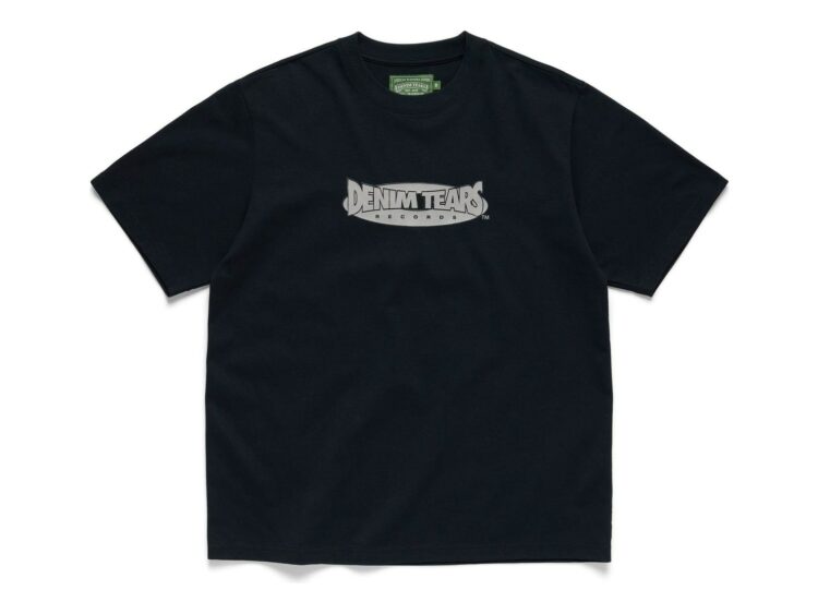 Denim Tears Panther DJ Tee Black