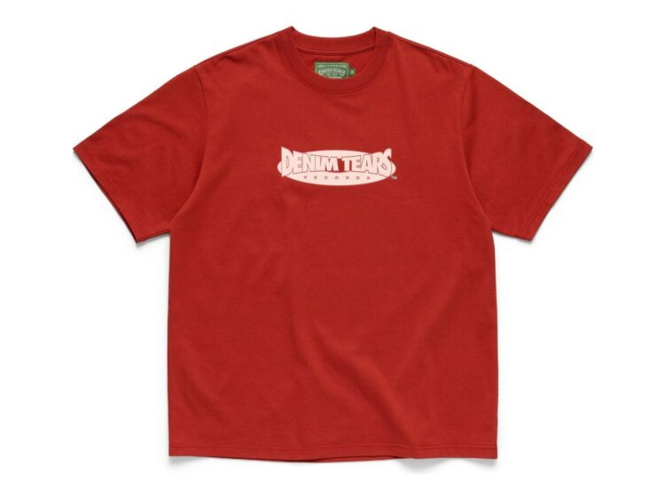 Denim Tears Panther DJ Tee Red