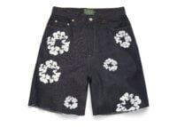 Denim Tears Selvedge Cotton Wreath Denim Short