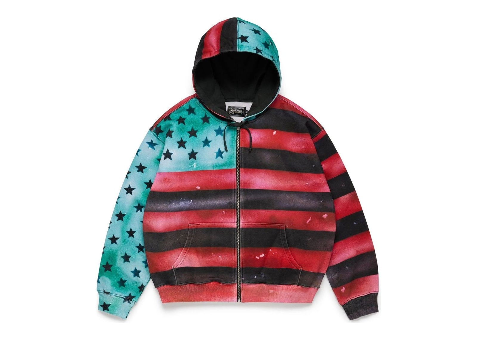 Denim Tears Spacebrat Flag Hoodie Multi