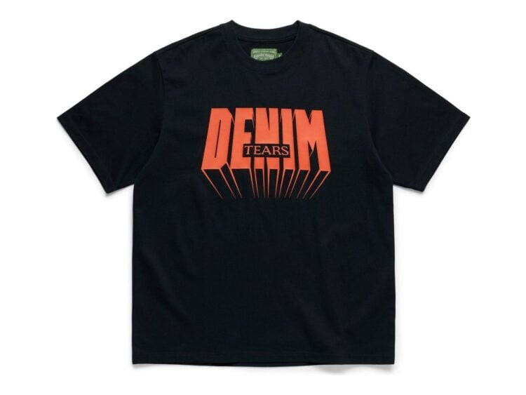 Denim Tears Time Tee Black