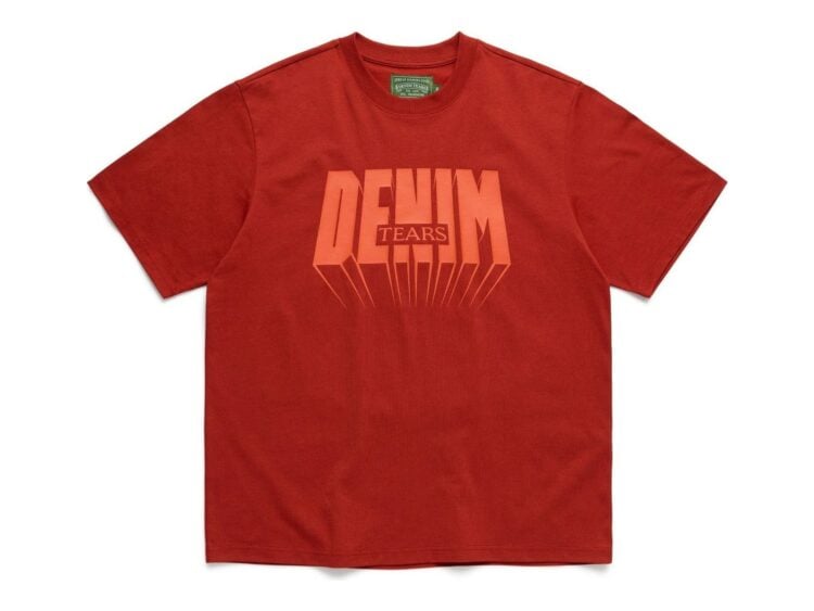 Denim Tears Time Tee Red