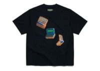 Denim Tears Two-Way Pager Tee Black