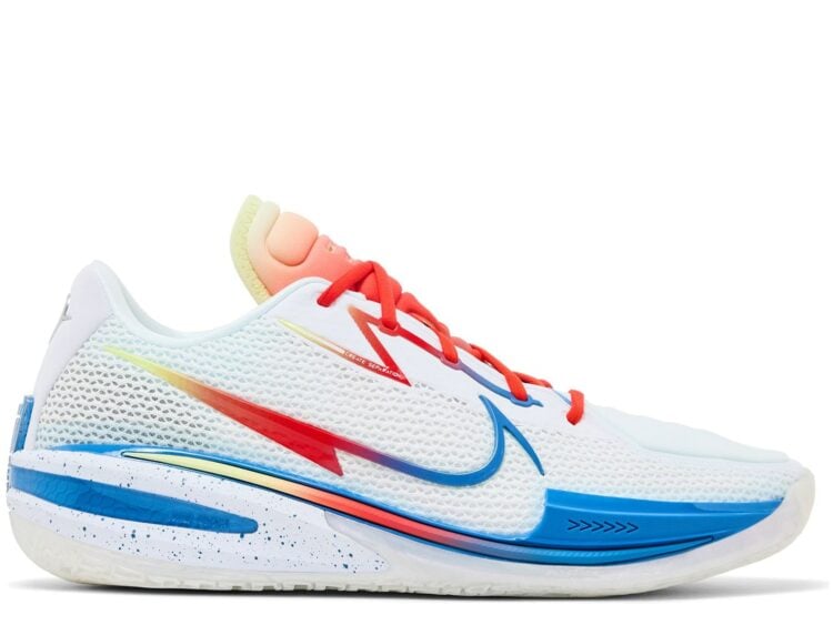 Dylan Harper x Nike GT Cut 1 Titan White Star Blue Chile