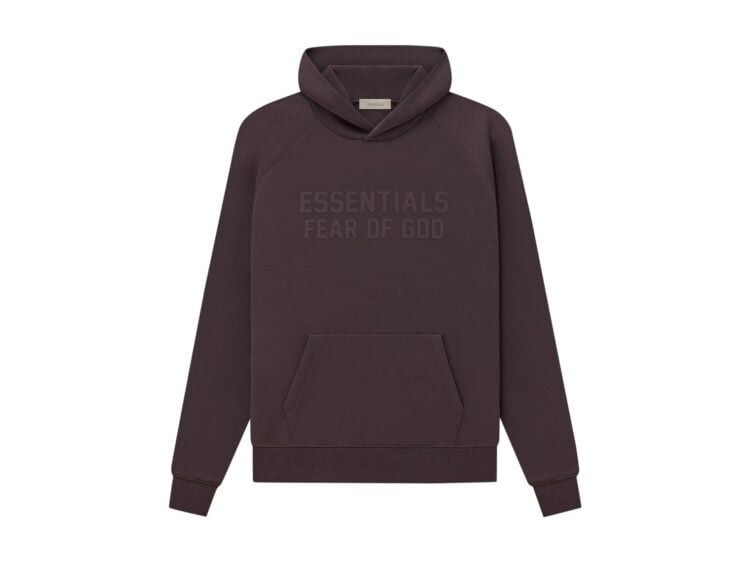 Fear of God Essentials Hoodie Plum