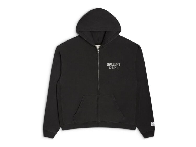 Gallery Dept. 90’s Full Zip Black