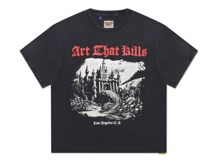 Gallery Dept. ATK Castle Tee Vintage Black