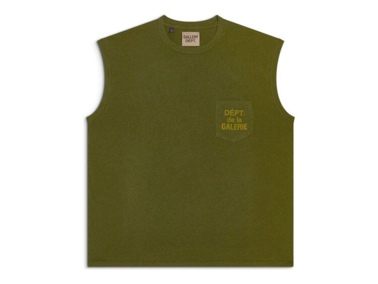 Gallery Dept. Augi Sleeveless Tee Army