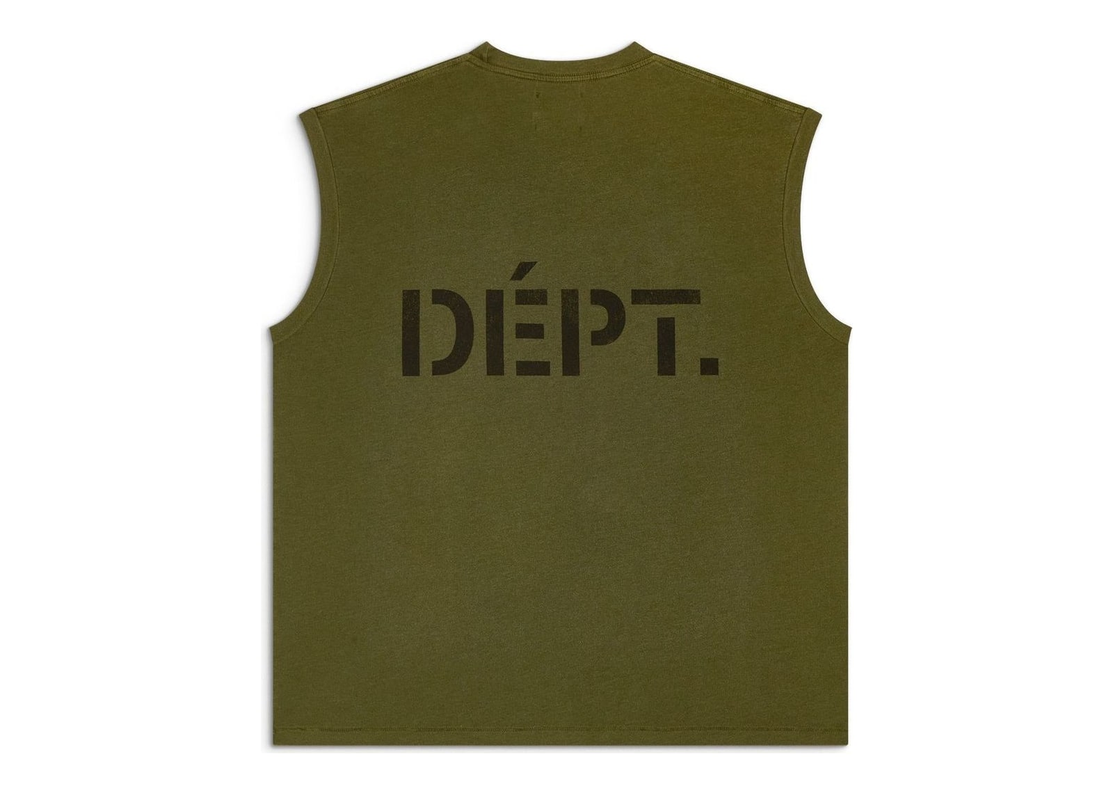 Gallery Dept. Augi Sleeveless Tee Army - görsel 2