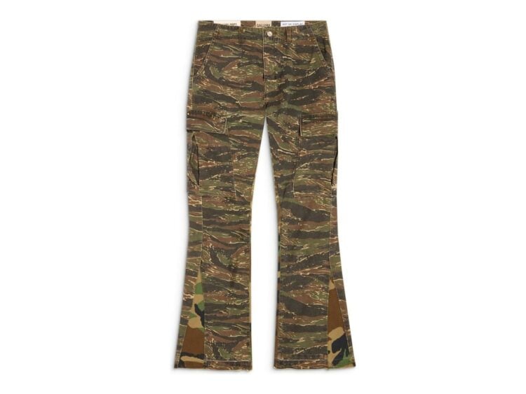 Gallery Dept. Cargo Flare Tiger Camo/ERDL Camo