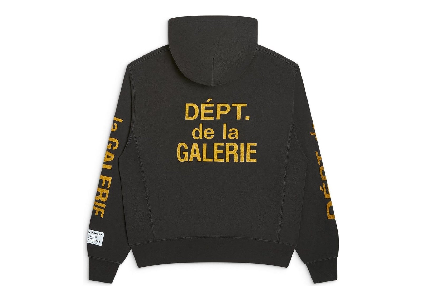 Gallery Dept. Dépt. de la Galerie Hoodie Black - görsel 2