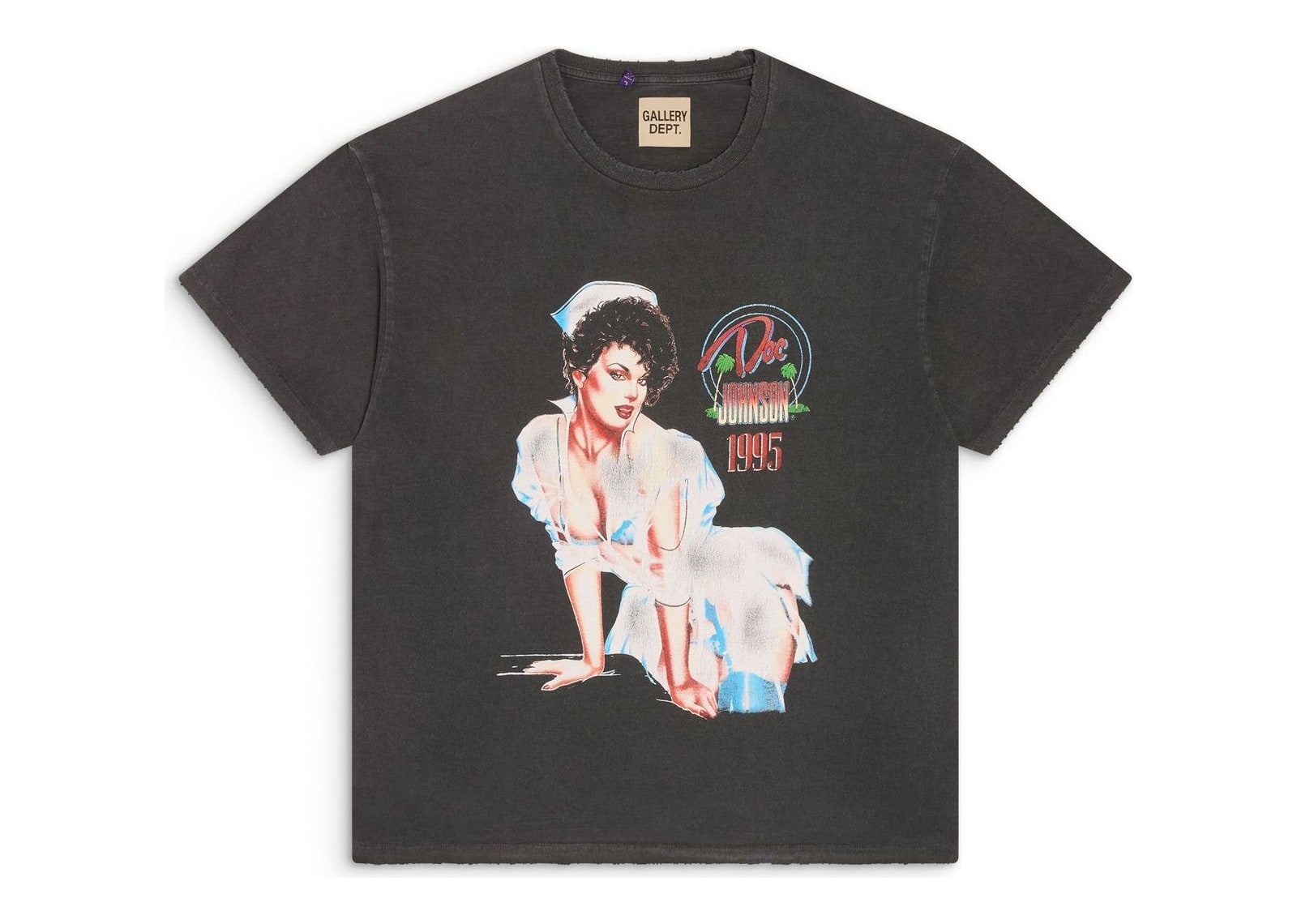 Gallery Dept. Doc Johnson: Sexy Tee Washed Black